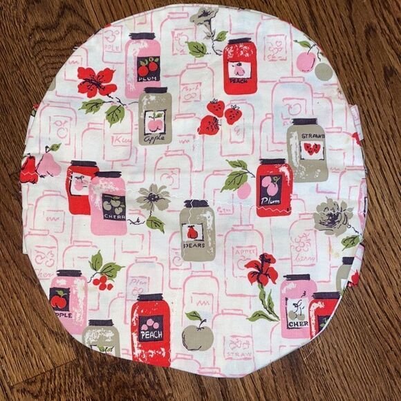 Kitschy Vtg 50s or 60s homemade casserole carrier - Picture 2 of 7